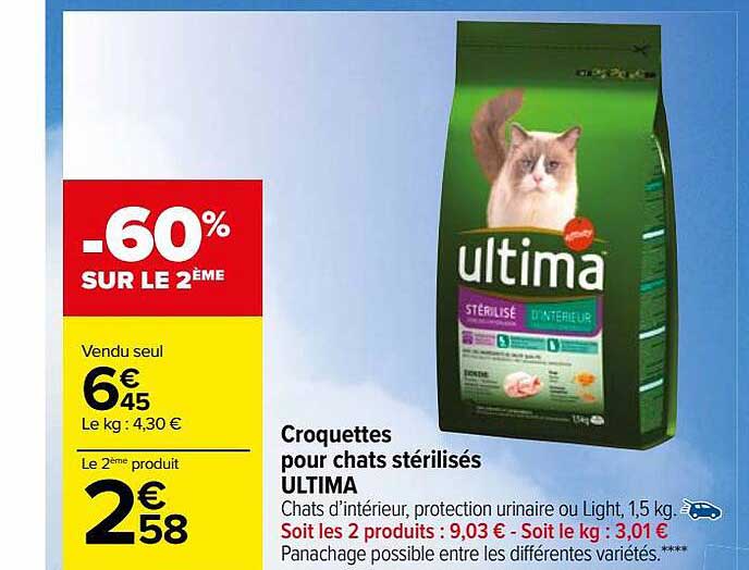 Rappel de croquettes pour chats chez Carrefour : Vigilance accrue pour les propriétaires